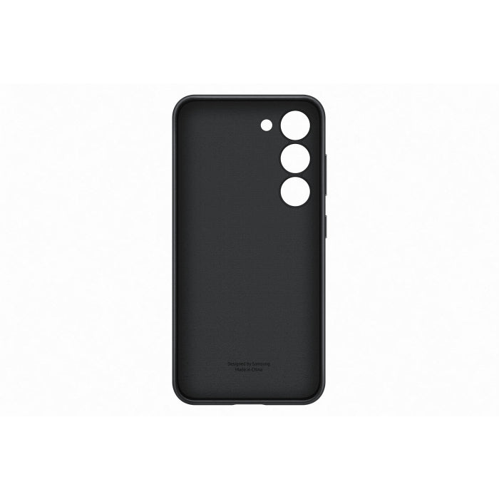 Husa de protectie Samsung Galaxy S24, din Piele ecologica, Negru