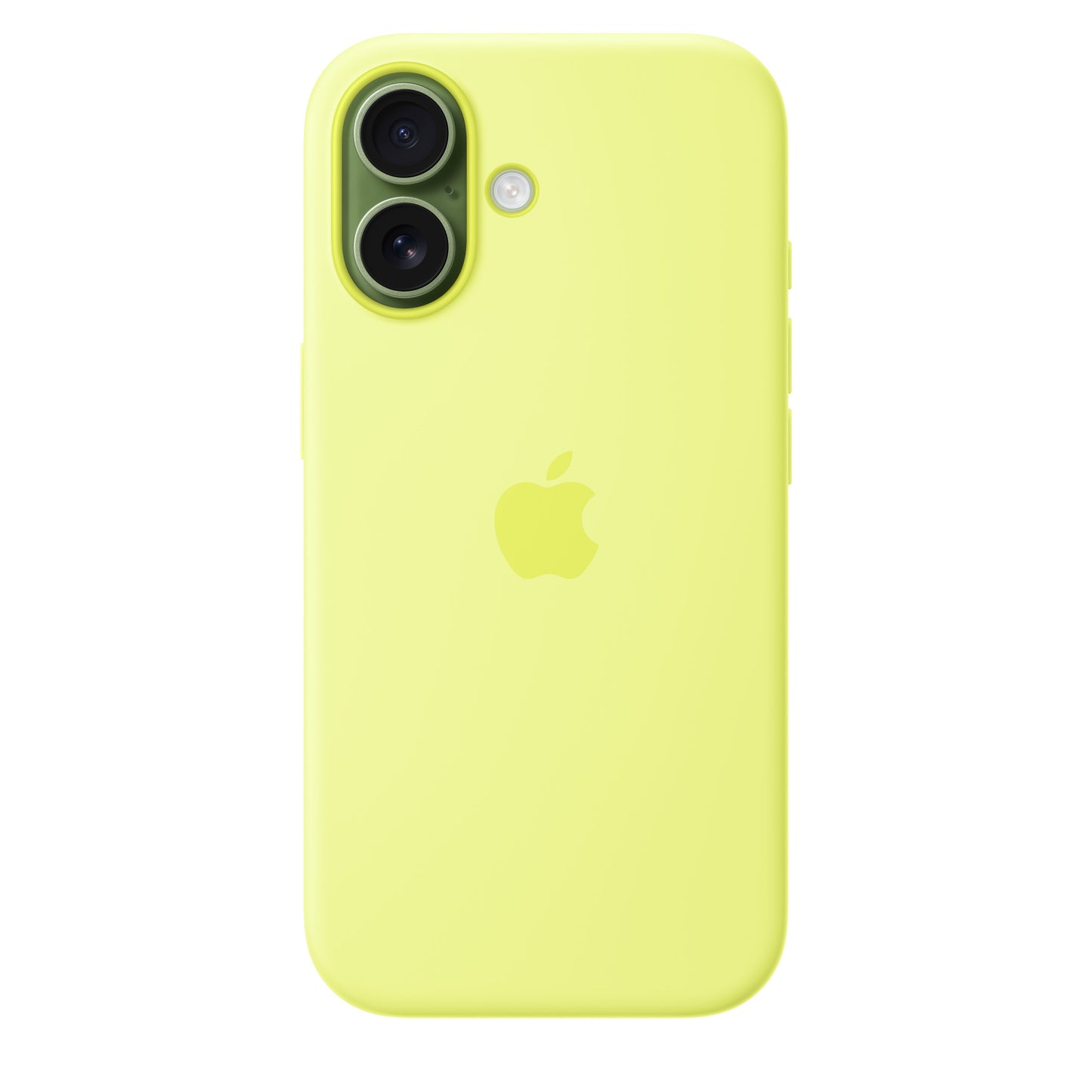 Husa iPhone 17 Silicon, cu MagSafe Neon Yellow