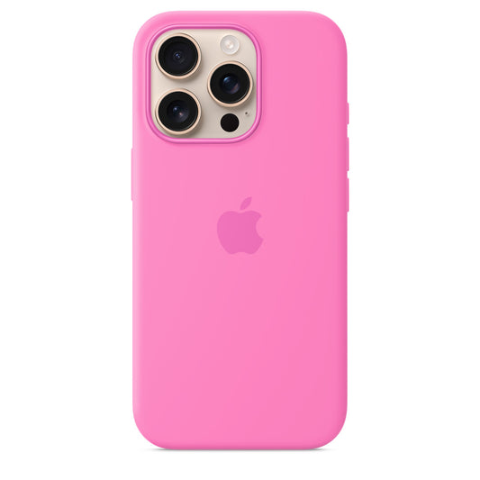 Husa iPhone 16 Pro Apple Silicon cu MagSafe Peony