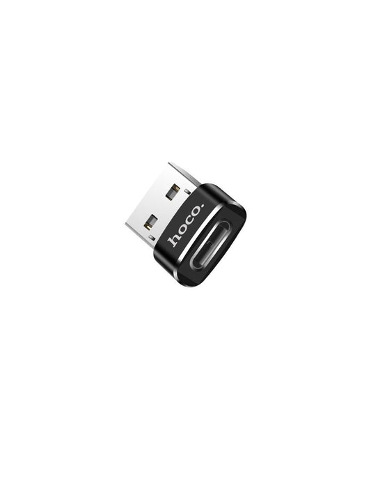 Adaptor OTG, 2.4A, USB-C la USB-A | BLACK - mag-genius-accesorii