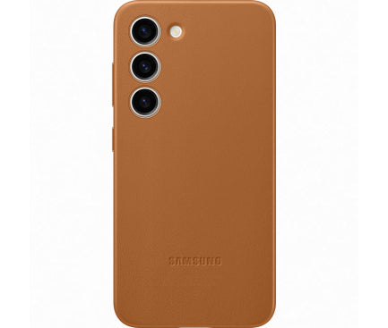 Husa Originala Samsung Galaxy S23 din Silicon,Camel