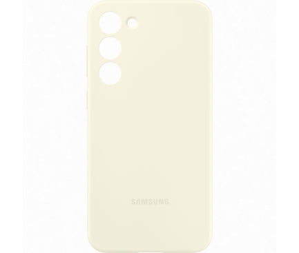 Husa Samsung Galaxy S25 Plus din Silicon Crem