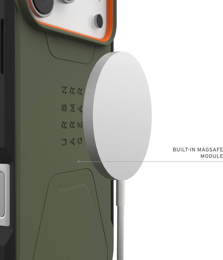 Husa iPhone 17 Pro UAG Civilian MagSafe,Olive