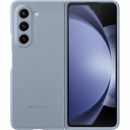 Husa SAMSUNG Eco-Leather Case pentru Galaxy Z Fold 5 Icy Blue