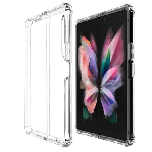 Husa , Antisoc, Samsung Galaxy Z Fold 3, Transparent,  Protectie full