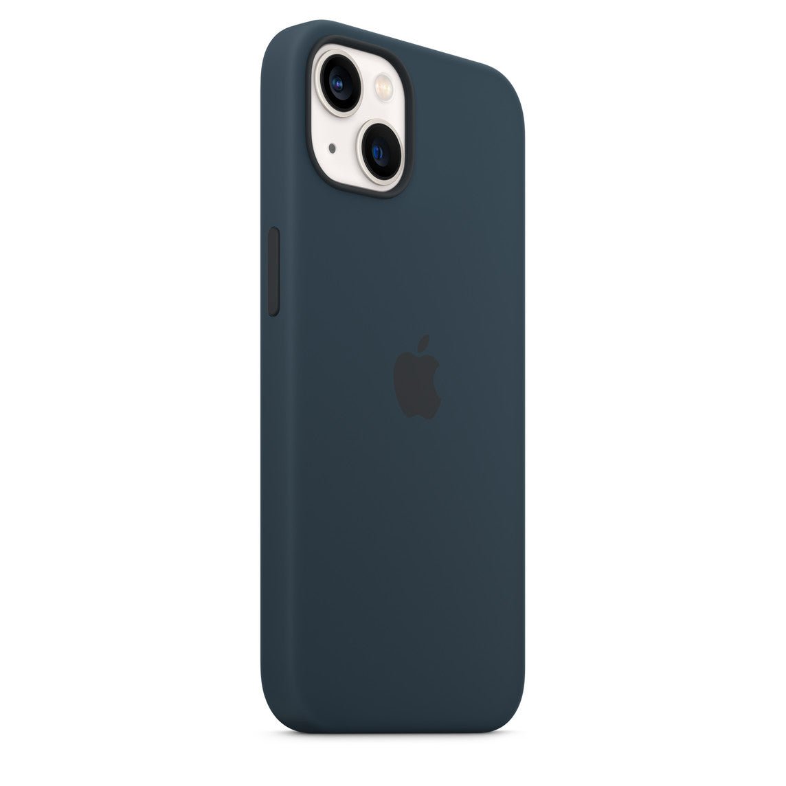 Husa de protectie Apple cu MagSafe pentru iPhone 13 Mini, Silicon - Culoare Abyss Blue - mag-genius-accesorii
