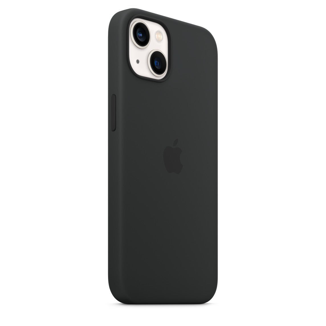 Husa de protectie Apple cu MagSafe pentru iPhone 13, Silicon - Culoare Midnight - mag-genius-accesorii