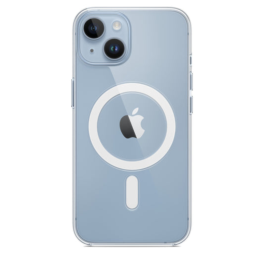 Husa de protectie Apple cu MagSafe pentru iPhone 14, Clear Case