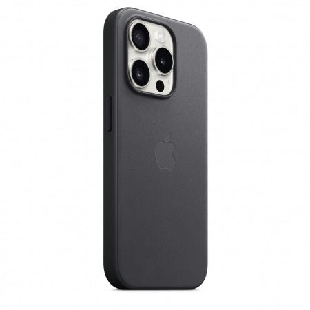 Husa de protectie Apple FineWoven cu MagSafe pentru iPhone 15 Pro Max, Black - mag-genius-accesorii