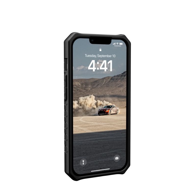 Husa iPhone 14 UAG Monarch Series Kevlar Black - mag-genius-accesorii