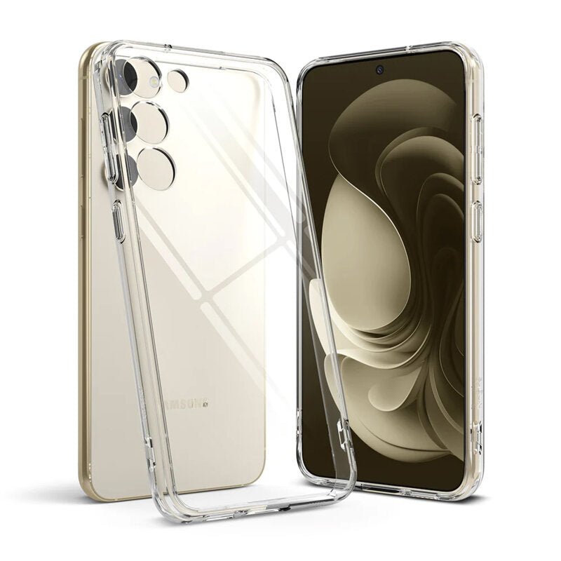 Husa Samsung Galaxy S23 Plus Ringke Fusion, transparenta - mag-genius-accesorii