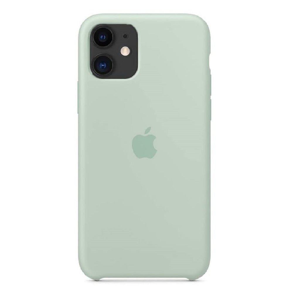 Husa de protectie Apple pentru iPhone 11, Silicon - Culoare Beryl - mag-genius-accesorii