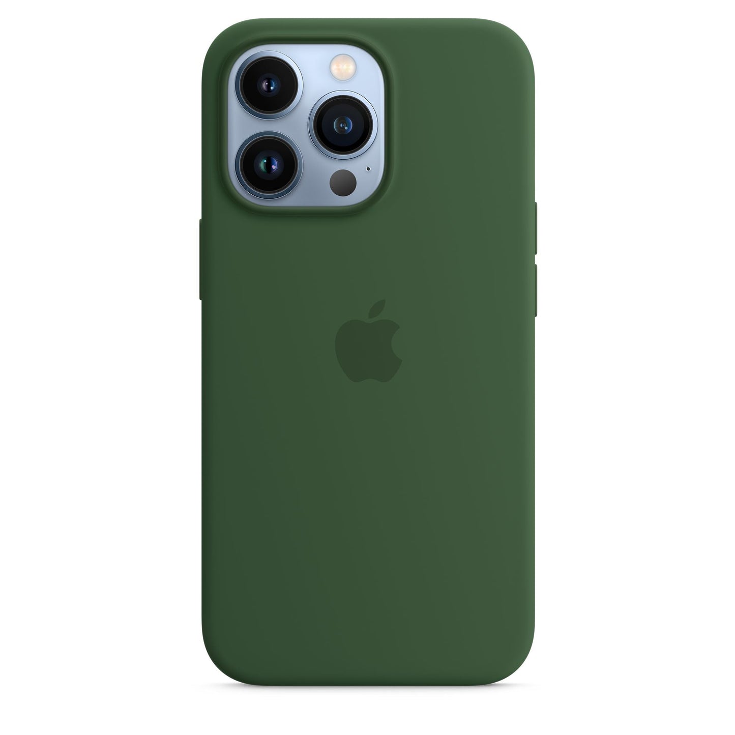 Husa de protectie Apple cu MagSafe pentru iPhone 13 Pro Max, Silicon - Culoare Clover