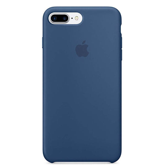 Husa de protectie Apple pentru iPhone 8 Plus, Silicon - Culoare Cobalt Blue - mag-genius-accesorii