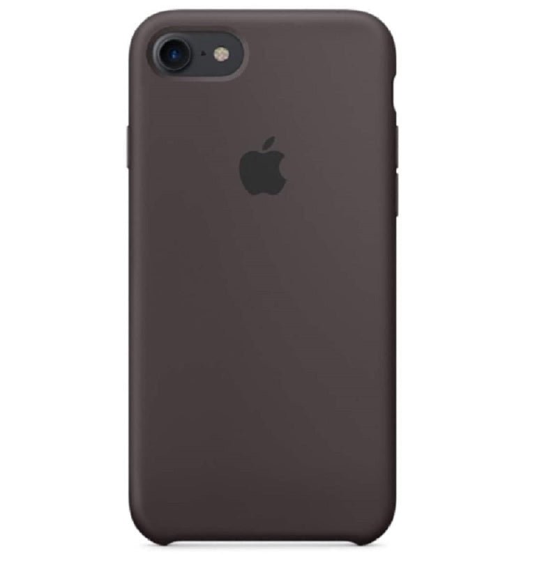 Husa de protectie Apple pentru iPhone 8, Silicon - Culoare Cocoa - mag-genius-accesorii
