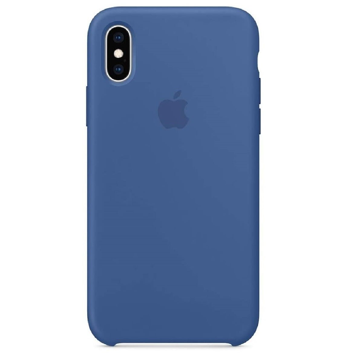 Husa de protectie Apple pentru iPhone X / XS, Silicon - Culoare Delft Blue - mag-genius-accesorii