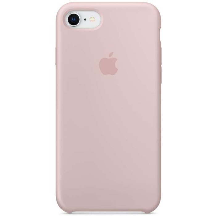 Husa de protectie Apple pentru iPhone 8, Silicon - Culoare Pink Sand - mag-genius-accesorii