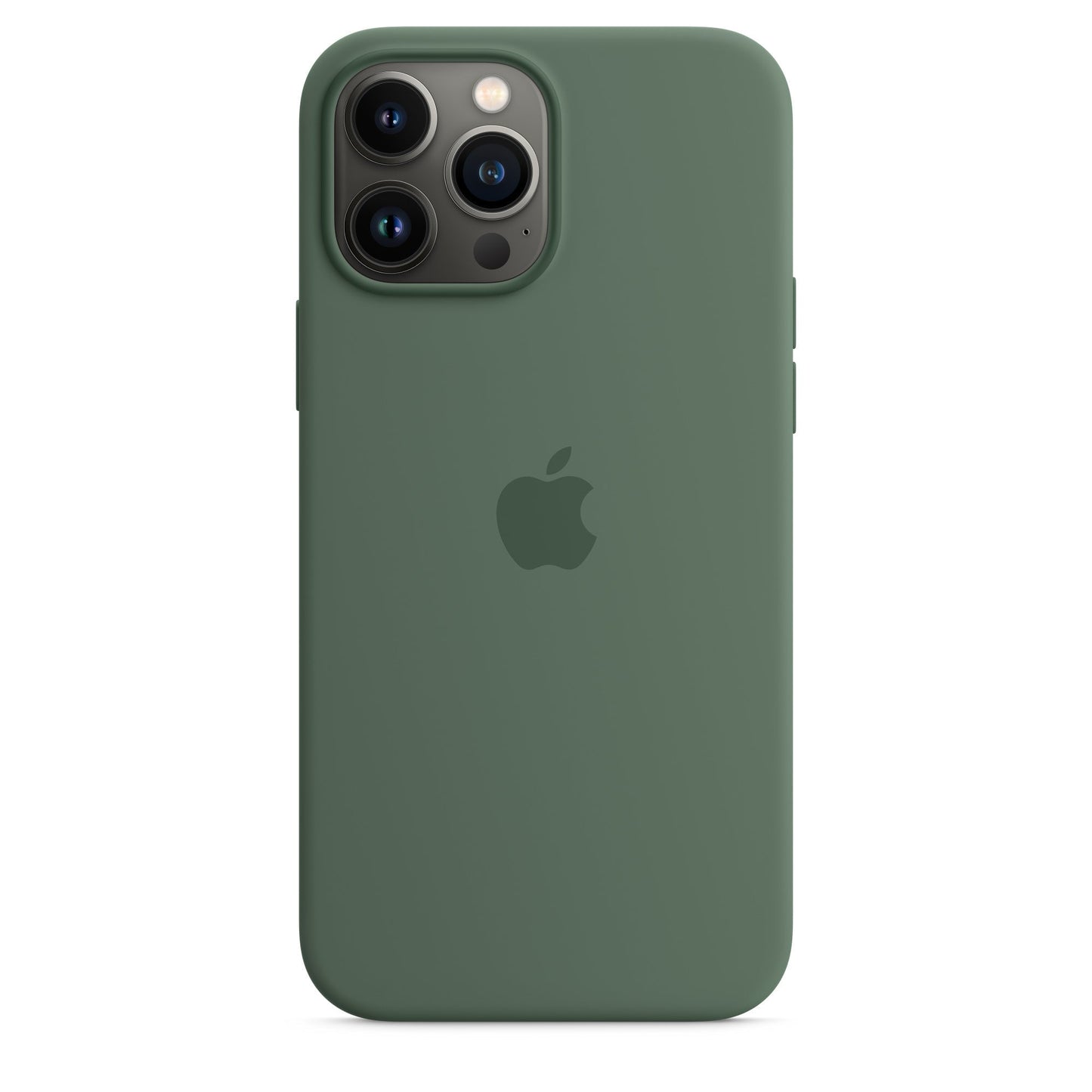 Husa de protectie Apple cu MagSafe pentru iPhone 12 Pro Max, Silicon - Culoare Cypress Green