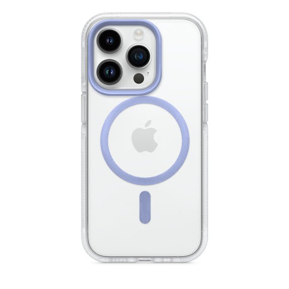 Husa de protectie cu MagSafe pentru iPhone 14 Pro , Full Cover - Blue - mag-genius-accesorii