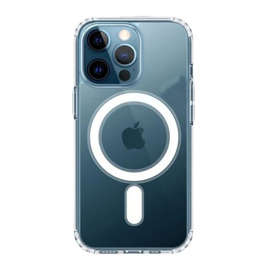 Husa de protectie Apple cu MagSafe pentru iPhone 14 Pro Max, Transparent - mag-genius-accesorii