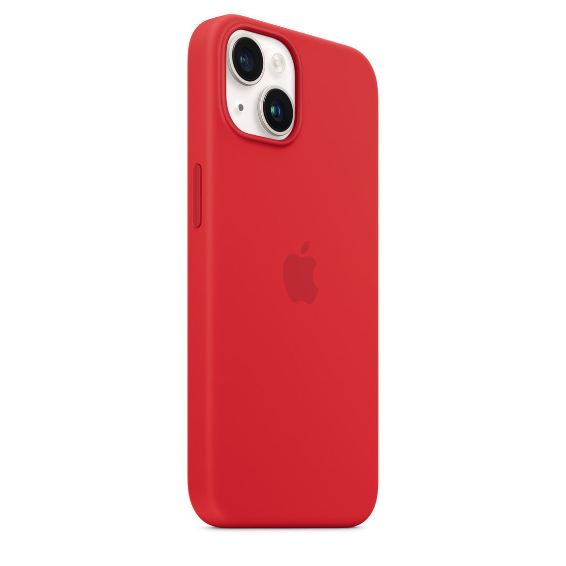 Husa de protectie Apple cu MagSafe pentru iPhone 14, Silicon - Culoare Red - mag-genius-accesorii