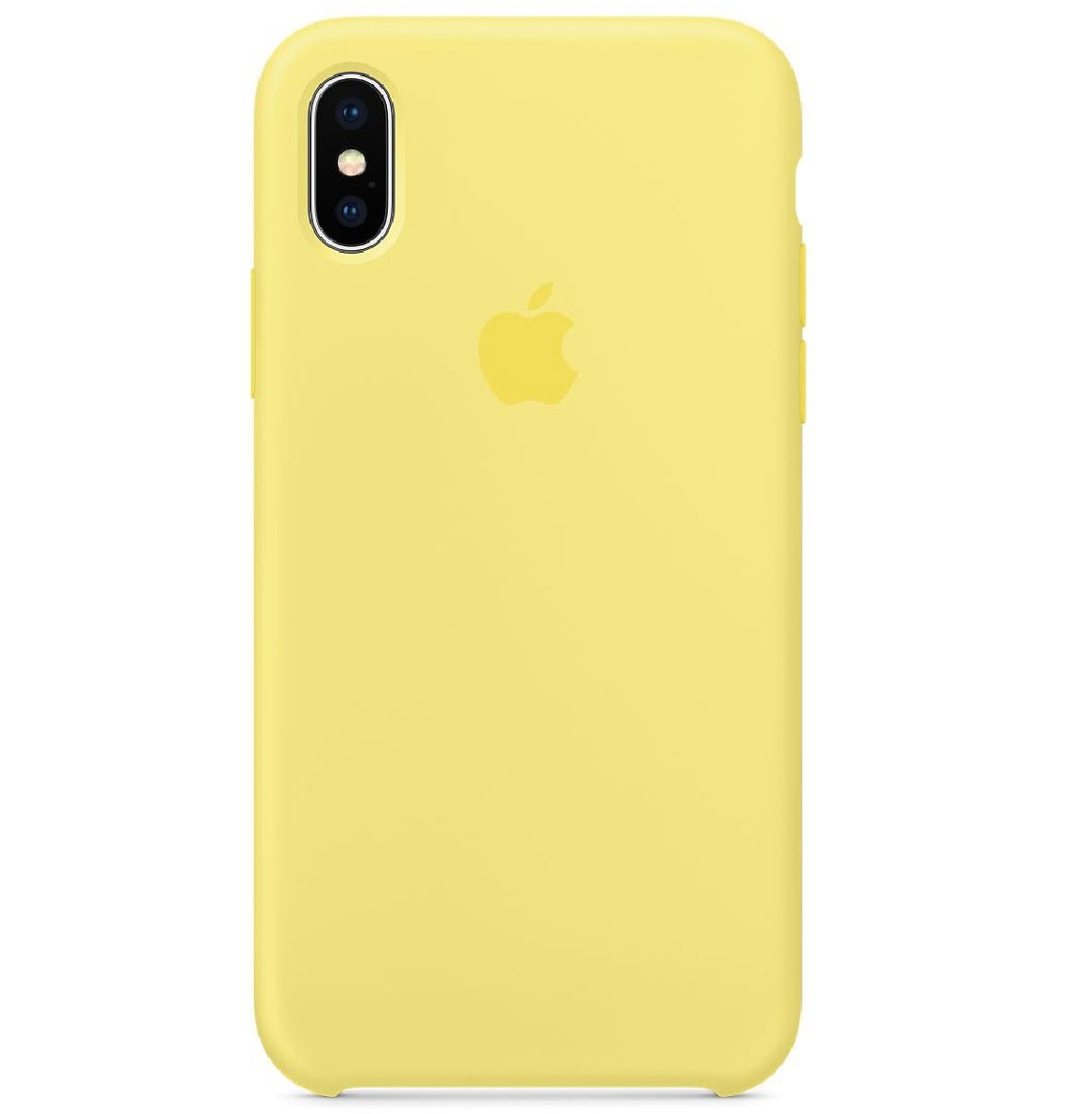 Husa de protectie Apple pentru iPhone X / XS, Silicon - Culoare Lemonade - mag-genius-accesorii
