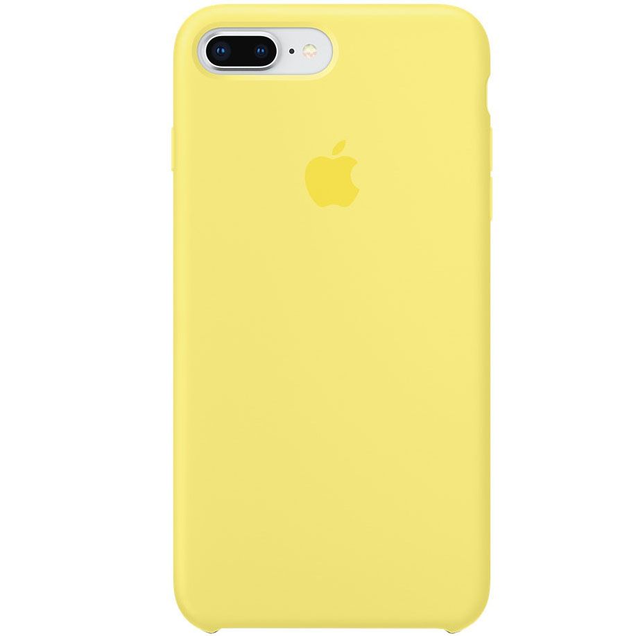 Husa de protectie Apple pentru iPhone 8 Plus, Silicon - Culoare Lemonade - mag-genius-accesorii
