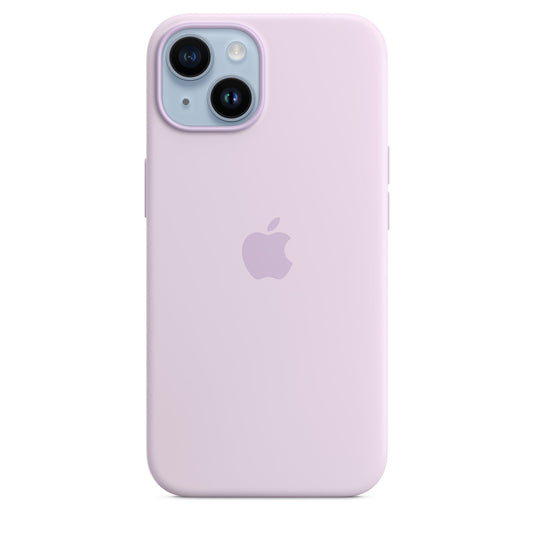 Husa iPhone 14, Apple cu MagSafe , Silicon - Culoare Lilac