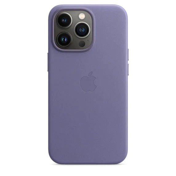 Husa de protectie Apple cu MagSafe pentru iPhone 12, Piele - Culoare Deep Violet - mag-genius-accesorii