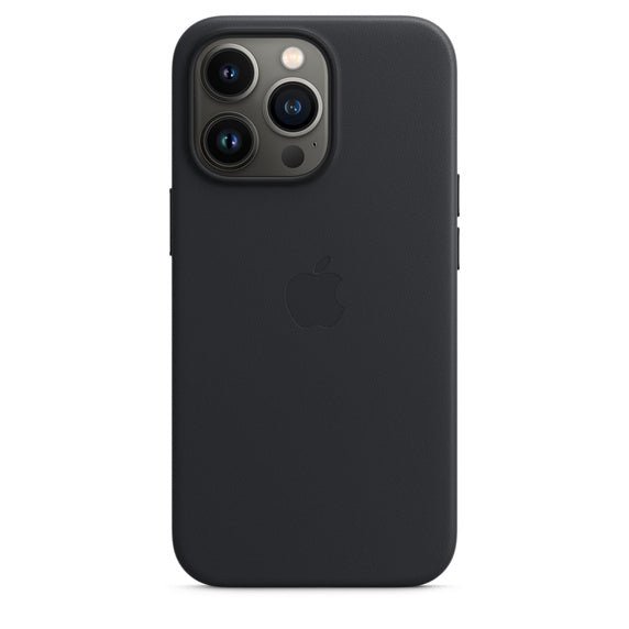 Husa de protectie Apple cu MagSafe pentru iPhone 13 Pro , Piele - Culoare Midnight - mag-genius-accesorii