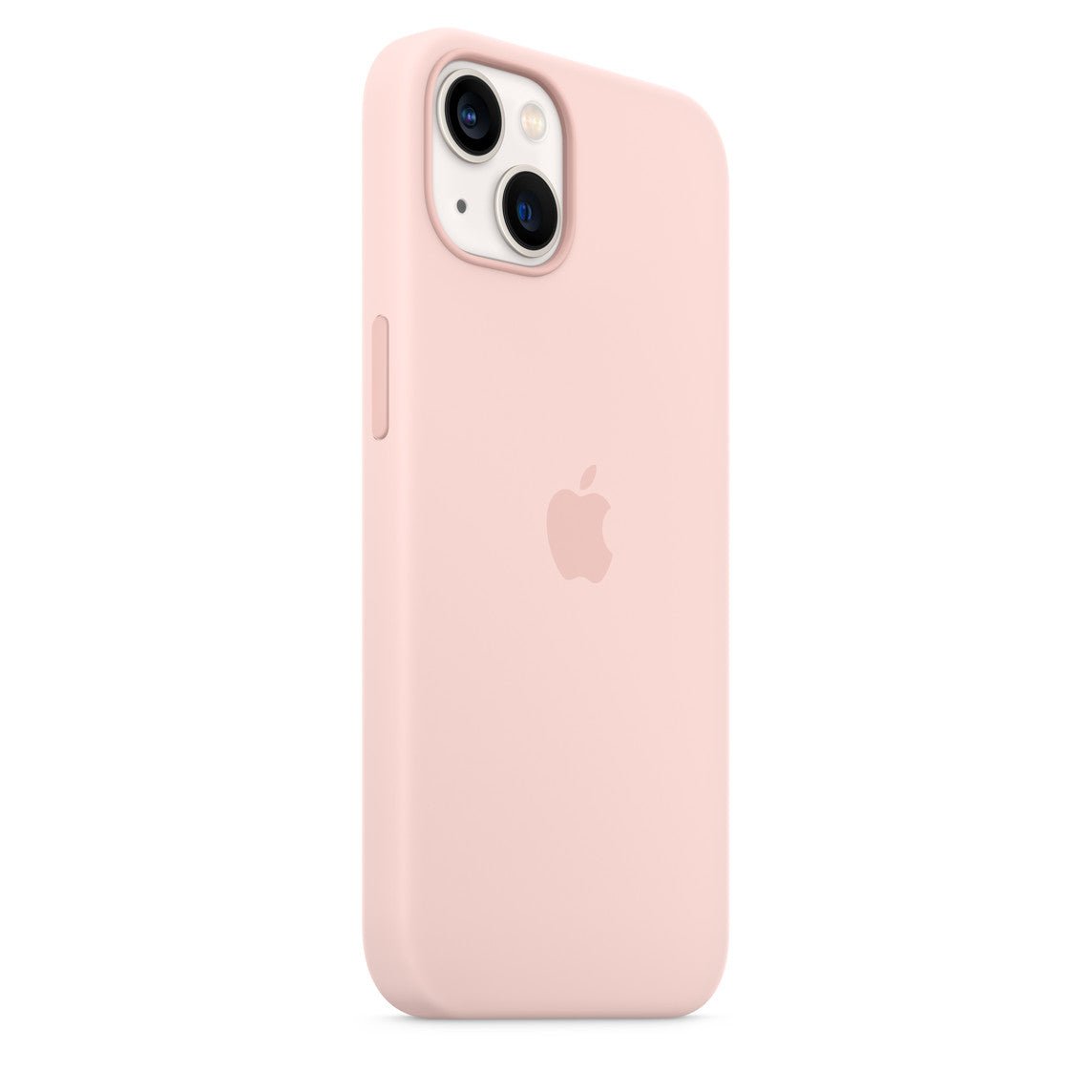 Husa de protectie Apple cu MagSafe pentru iPhone 13, Silicon - Culoare Chalk Pink - mag-genius-accesorii