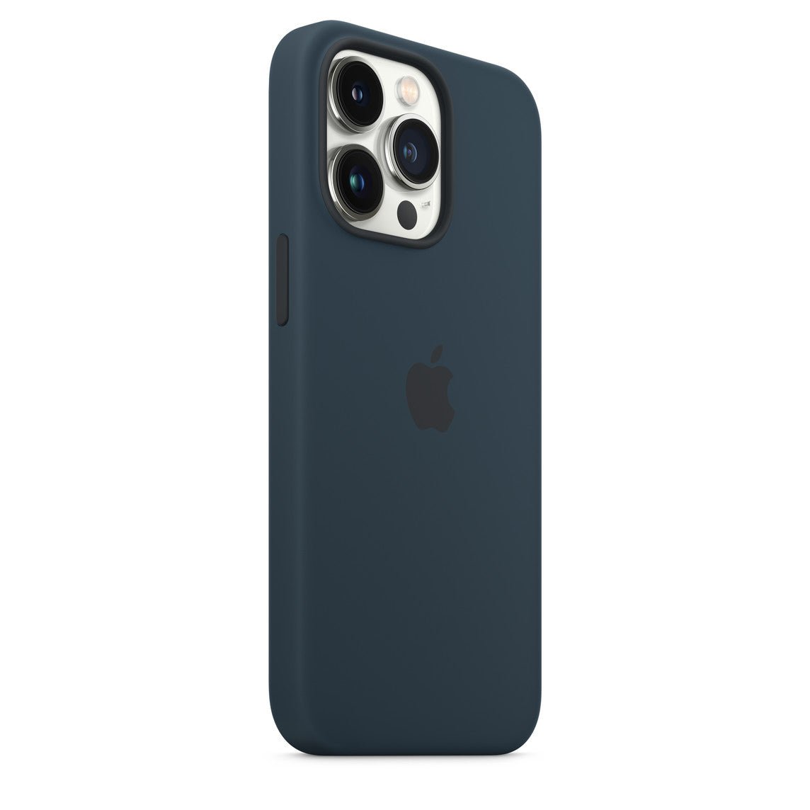 Husa de protectie Apple cu MagSafe pentru iPhone 13 Pro Max, Silicon - Culoare Abyss Blue - mag-genius-accesorii