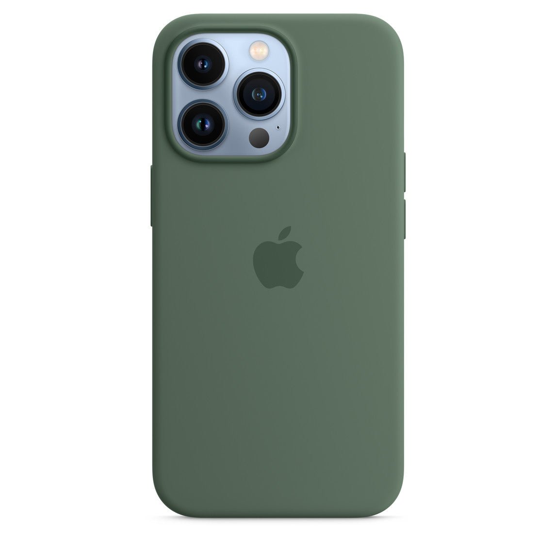 Husa de protectie Apple cu MagSafe pentru iPhone 13 Pro Max, Silicon - Culoare Eucalyptus - mag-genius-accesorii