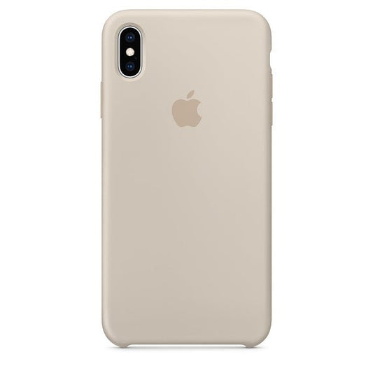 Husa de protectie Apple pentru iPhone X / XS, Silicon - Culoare Stone - mag-genius-accesorii