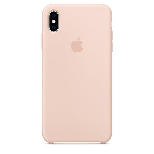 Husa de protectie Apple pentru iPhone X / XS, Silicon - Culoare Pink Sand - mag-genius-accesorii