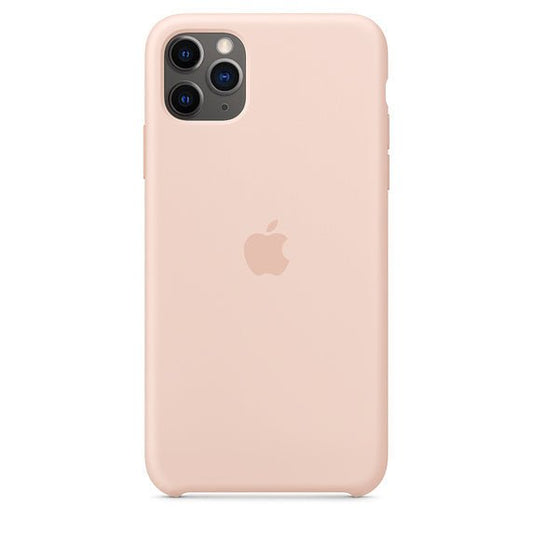 Husa de protectie Apple pentru iPhone 11 Pro Max, Silicon - Culoare Pink Sand - mag-genius-accesorii