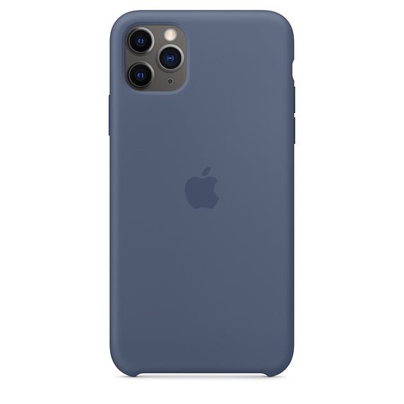 Husa de protectie Apple pentru iPhone 11 Pro, Silicon - Culoare Alaskan Blue - mag-genius-accesorii