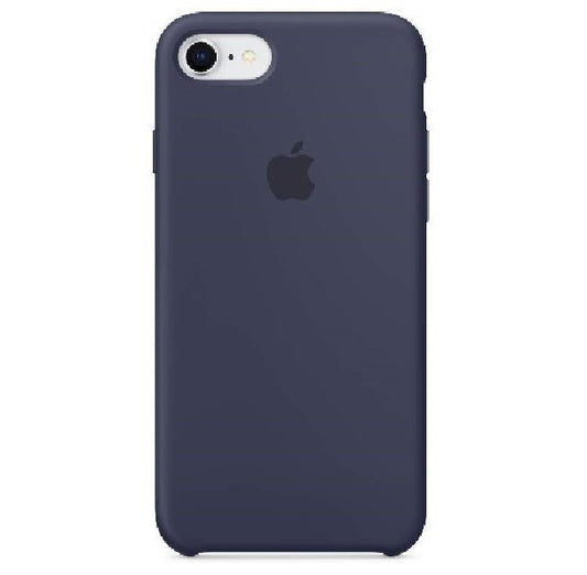 Husa de protectie Apple pentru iPhone 8, Silicon - Culoare Midnight Blue - mag-genius-accesorii