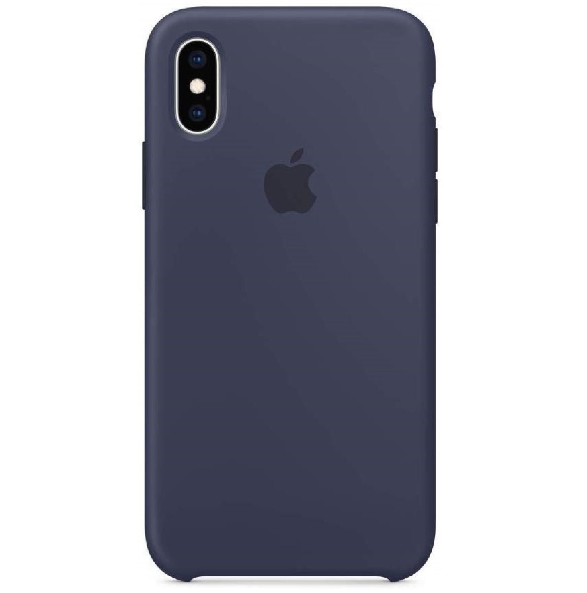Husa de protectie Apple pentru iPhone X / XS, Silicon - Culoare Midnight Blue - mag-genius-accesorii