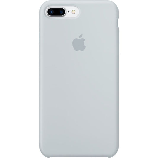 Husa de protectie Apple pentru iPhone 8 Plus, Silicon - Culoare Mist Blue - mag-genius-accesorii