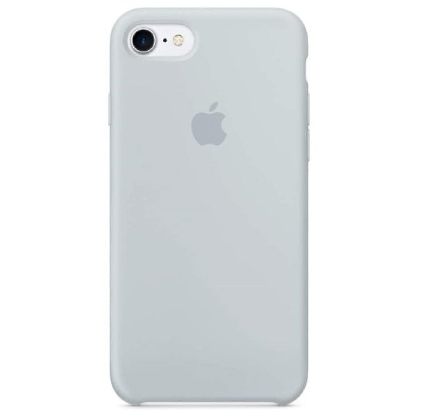 Husa de protectie Apple pentru iPhone 8, Silicon - Culoare Mist Blue - mag-genius-accesorii