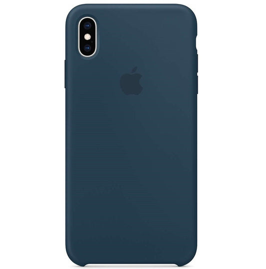 Husa de protectie Apple pentru iPhone XS Max, Silicon - Culoare Pacific Green - mag-genius-accesorii
