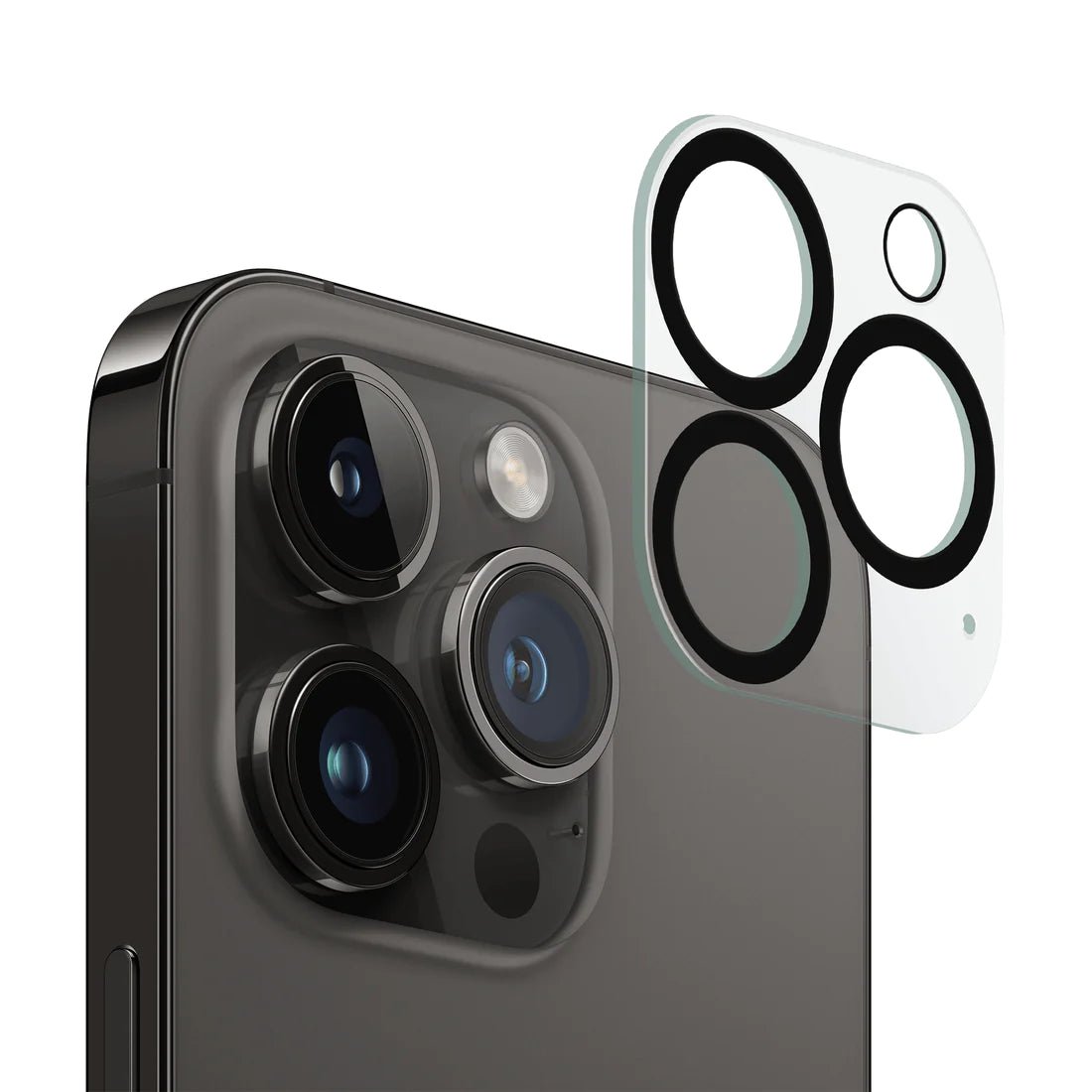 Folie iPhone 14 Pro Max, CAMERA LENS PROTECTOR, TEMPERED GLASS - mag-genius-accesorii