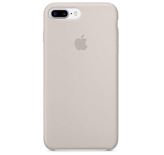 Husa de protectie Apple pentru iPhone 8 Plus, Silicon - Culoare Stone - mag-genius-accesorii
