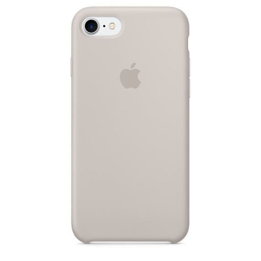 Husa de protectie Apple pentru iPhone 8, Silicon - Culoare Stone - mag-genius-accesorii