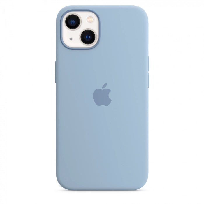 Husa de protectie Apple cu MagSafe pentru iPhone 13 Pro, Silicon - Culoare Blue Fog - mag-genius-accesorii