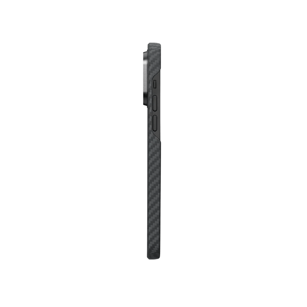Husa de Protectie Kevlar UltraSlim pentru iPhone 14 Plus - Culoare Negru - mag-genius-accesorii