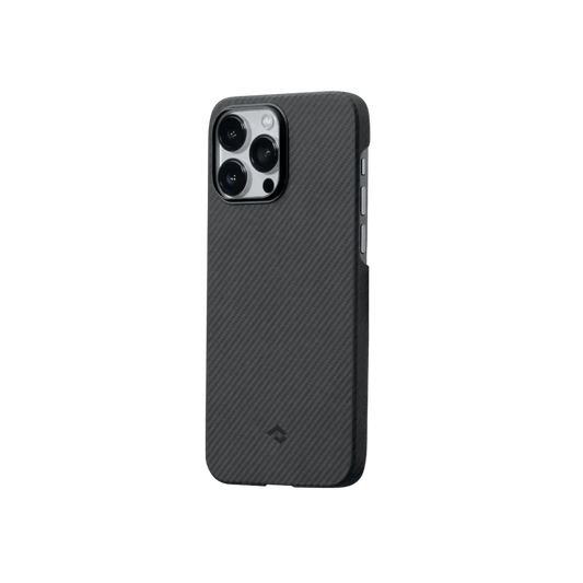 Husa de Protectie Kevlar 600D cu MagSafe pentru iPhone 14 Pro Max Carbon - mag-genius-accesorii