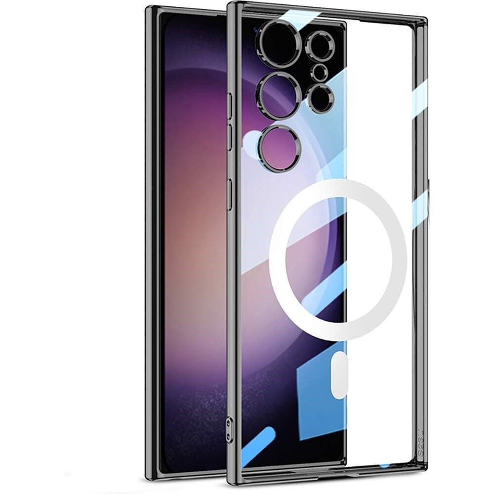 Husa Samsung Galaxy S23 Ultra 5G cu MagSafe Transparenta - mag-genius-accesorii