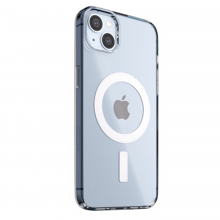 Husa de protectie cu MagSafe pentru iPhone 13 Mini , Clear - mag-genius-accesorii